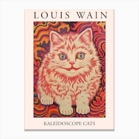 Louis Wain, Kaleidoscope Cats Poster 20 Canvas Print