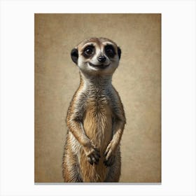 Meerkat 12 Canvas Print