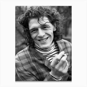 Marco Pierre White In Black And White 2 Canvas Print