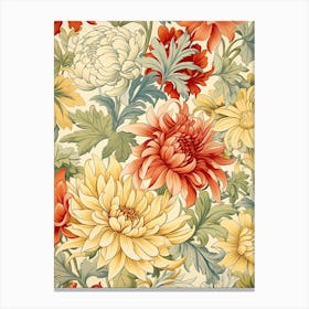 Chrysanthemums 8 Canvas Print