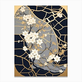 Kintsugi Golden Repair Japanese Style 11 Canvas Print