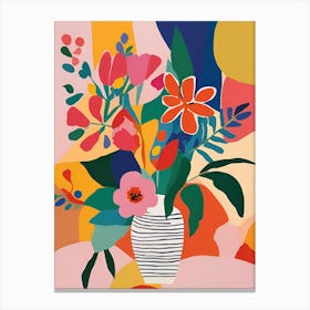 Matisse Flowers In A Vase 7 Canvas Print