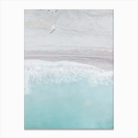 Milky Blue Shores, Lalaria Canvas Print