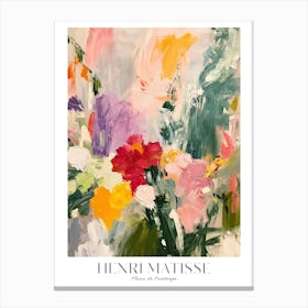 Henri Matisse Print Floral Impressionism Wildflowers Abstract French Decor Vintage Canvas Print