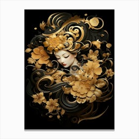 Chinese Woman Canvas Print