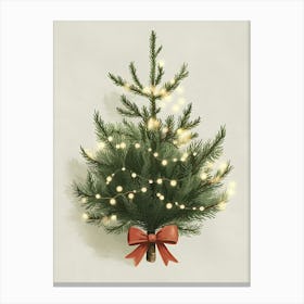 Christmas Tree 1 Canvas Print