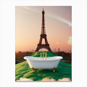 Paris Eiffel Tower Canvas Print