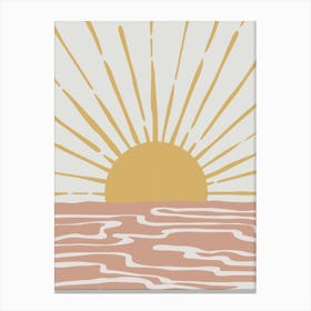 Bohemian Sunshine Canvas Print