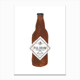 Fulcrum Wheat Beer Canvas Print