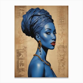 Egyptian Woman Canvas Print