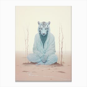 tiger illustration Canvas Print