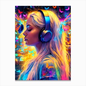 Play the Music Canvas Print