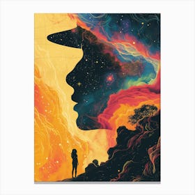 Sky And The Stars Canvas Print