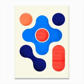 Shapes  Modern Geometry No3 Canvas Print