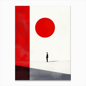 Japanese man Canvas Print