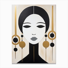 Asian Woman 11 Canvas Print