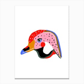 Colourful Bird Canvas Print
