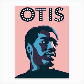 Otis Redding Pink Canvas Print