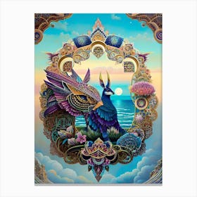 Peacock Canvas Print