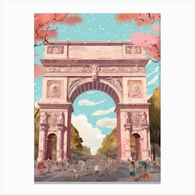 The Arco Della Pace Milan, Italy  Canvas Print