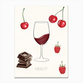 Merlot Canvas Print