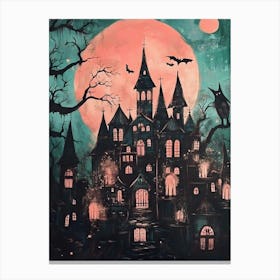 Haunted Castle Canvas Print