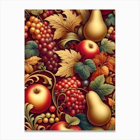 Harvest - for Kitchen  or Dining  Room Decor  AI Canvas Print