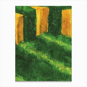 Maze Painting Canvas Print