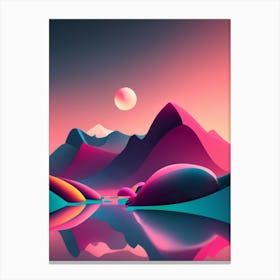 Abstract Landscape Canvas Print