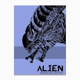 Alien Artwork Canvas Print