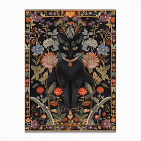 Black Cat 29 Canvas Print