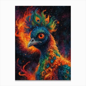 Peacock 11 Canvas Print