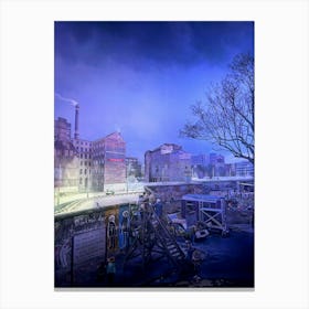 Berlin Cityscape Canvas Print