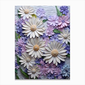 Paper Flowers 4 Canvas Print