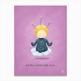 A mindful Fool Moon Canvas Print