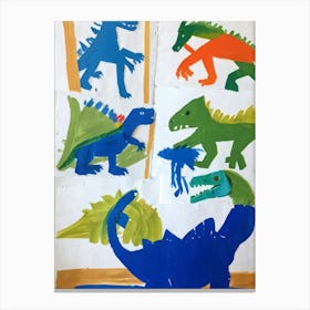 Dinosaurs Canvas Print