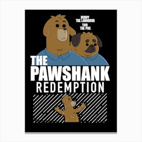 The Pawshank Redemption Canvas Print