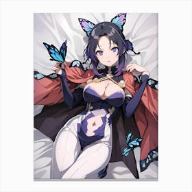 Demon Slayer Shinobu Kocho (62) 1 Canvas Print