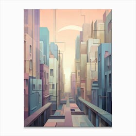Urban Geometric 11 Canvas Print