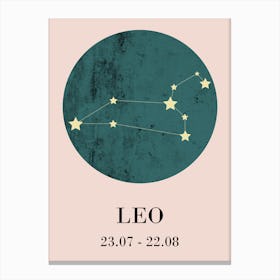 Leo  I Canvas Print