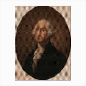 George Washington (1863 1877) – James Fuller Queen (American 1820 1886) Canvas Print