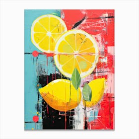 Lemons 2 Canvas Print