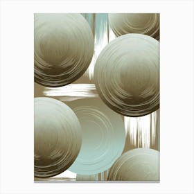 Abstract Circles Canvas Print