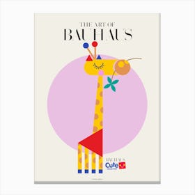 BAUHAUS FOR KIDS | GIRAFE Leinwandbilder