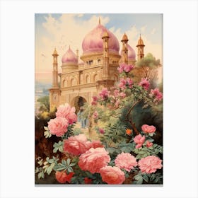 Rose Victorian Style 1 Canvas Print