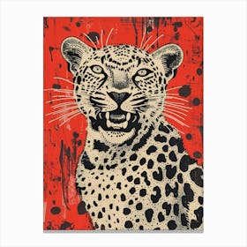 Leopard 20 Canvas Print