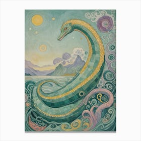 Loch Ness Monster Canvas Print