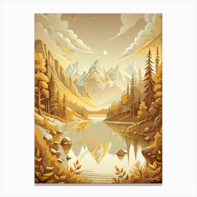 Autumn Landscape Canvas Print