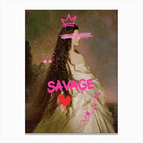 Savage Canvas Print