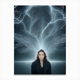 Lightning Thoughts Canvas Print